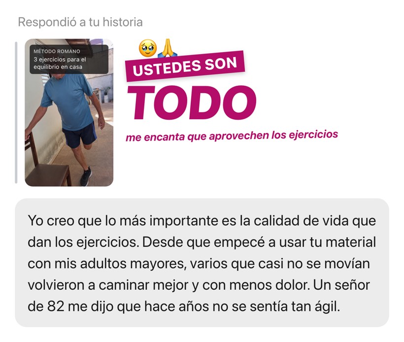 Reseña real de un profesional del Método Romano, respuesta a historia