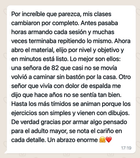 Reseña real de un profesional del Método Romano